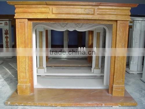 Simple style marble fireplace wholesale