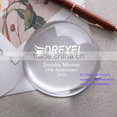 hot crystal gift paperweight dome
