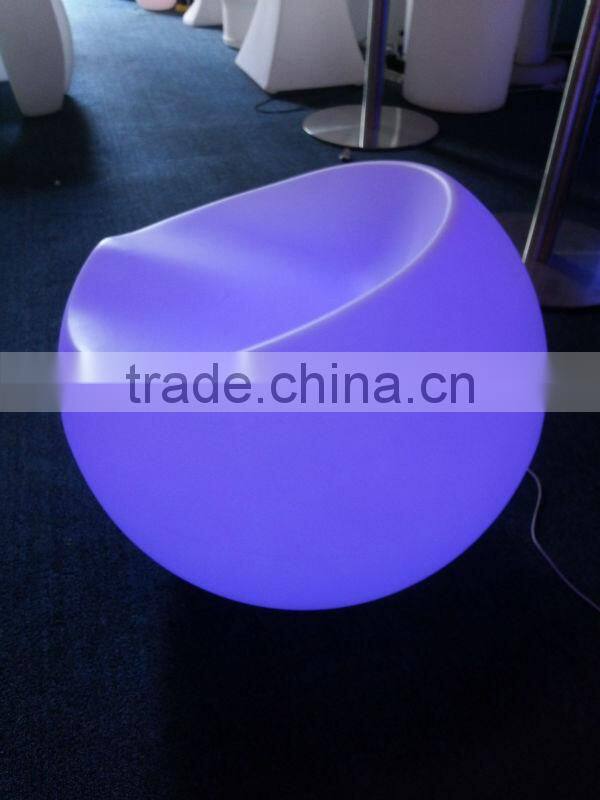 LED Remote Furniture Apple Chair/LED Waterproof Apple Chair/Hot Sell LED Rechargeable Apple Chair/LED Outdoor Lawn Apple Chair