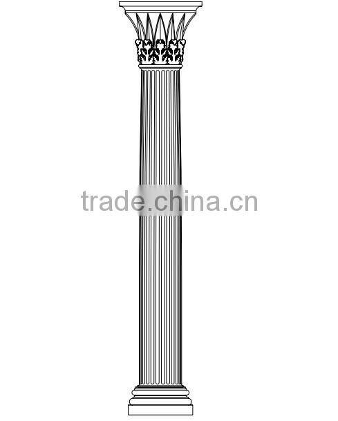 GRC FRP Fiberglass Decorative Roman column
