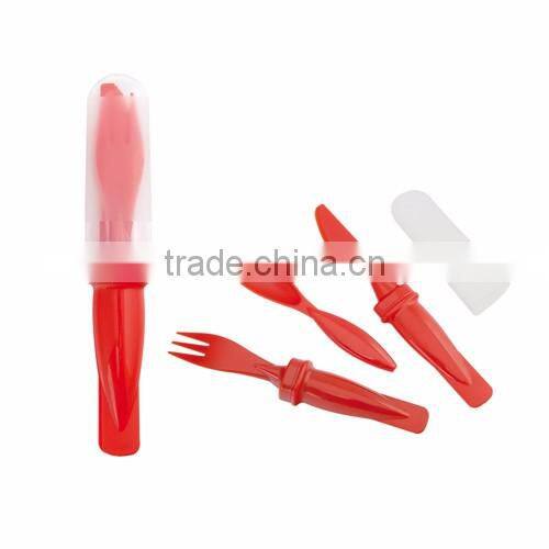 plastic cutlery set,3 pieces,cheap