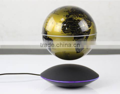 Magnetic Floating Levitation Globe Unique Maglev Globe Gold Color