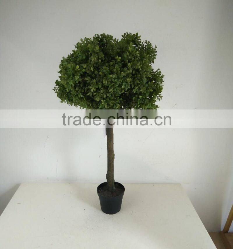 factory outlets artificial decorative spherical green tree wholesale