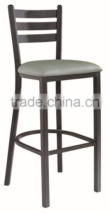 Factory directsale quality strong powder coated iron high bar chairs for hotels LQ-AT2000H