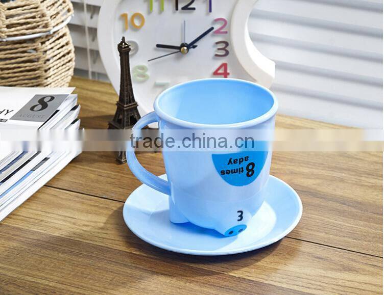 Pig Animal Cups&Saucer