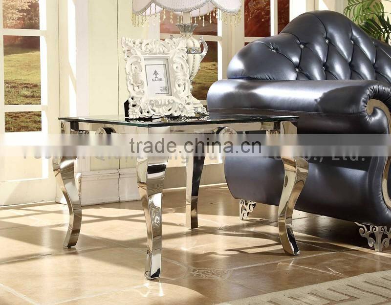 Living Room Square Marble Top Table Stand