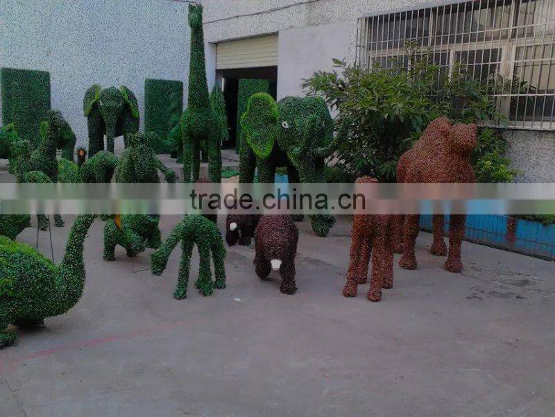 wholesale artificial green sculpture simulation animal