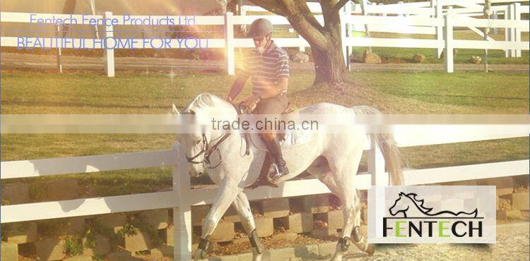 Hot sale High Quality 2-rail Vinyl/Plastic/PVC Ranch Fence
