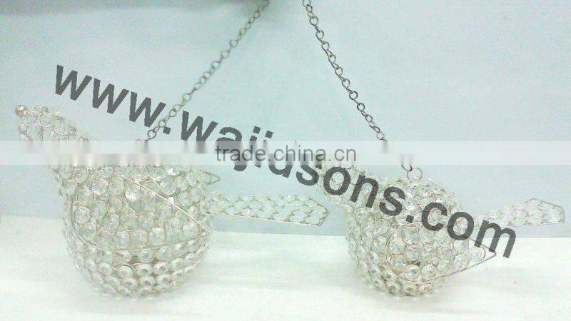 crystal votives/antique wedding votives