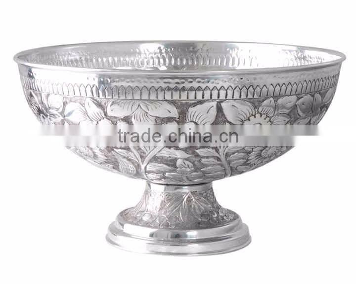 silver plated elephant design handle champagne