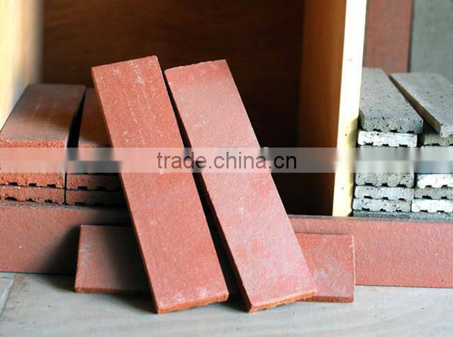 Old artificial brick wall panels, decoration grey wall brick