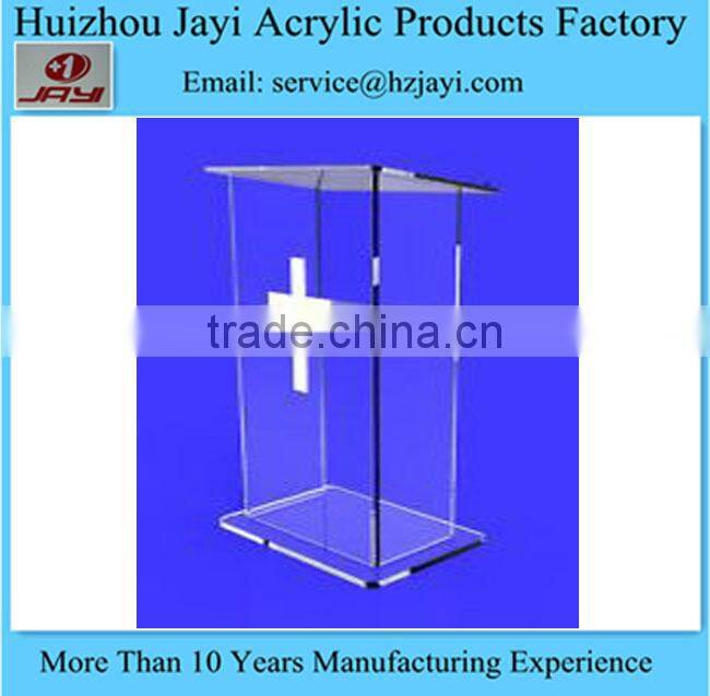 China manufacturer wholesale acrylic pulpit for churches