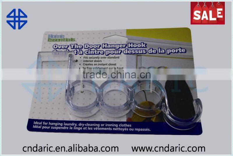 Platic Scarf hanger with 4 hooks