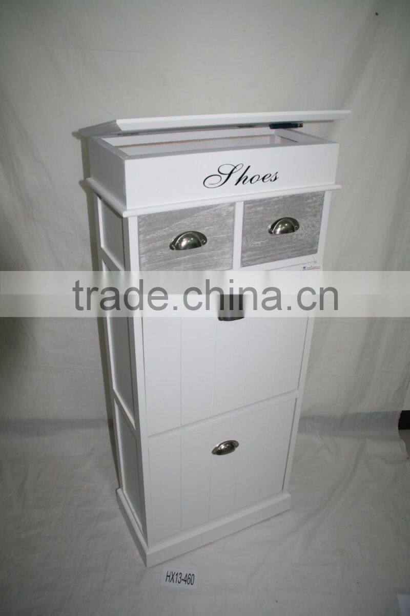 wooden furniture cabinet paulownia rustic furniture shoe cabinets