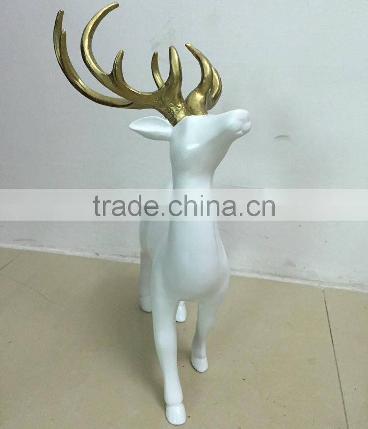 Resin Christmas reindeer figurine