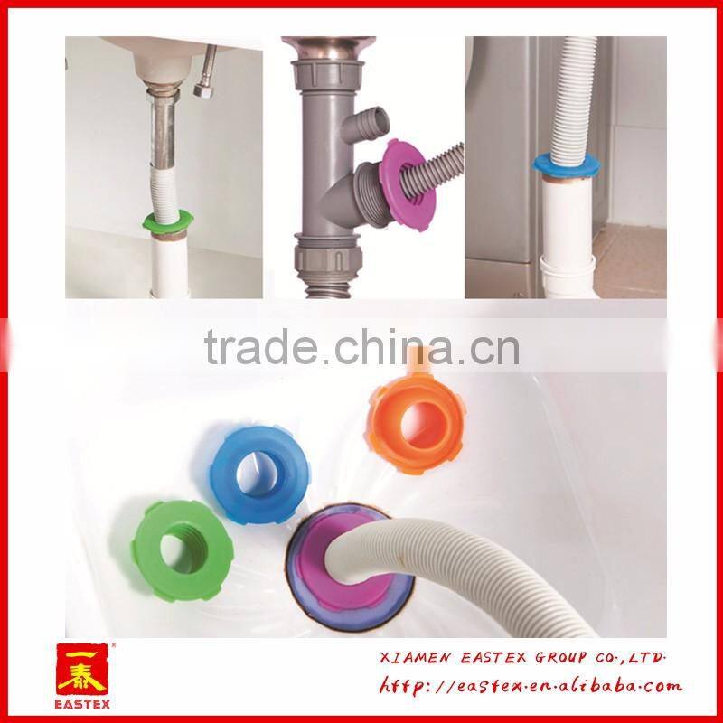 Deodorant silica gel packing ring for kitchen and bathroom use