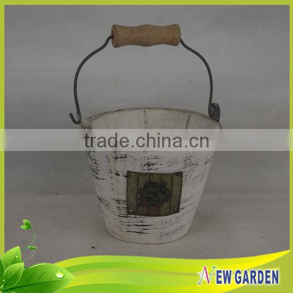 2015 Trending Hot Products Round Flower Pot Molds/Barrel Shape Flower Pot