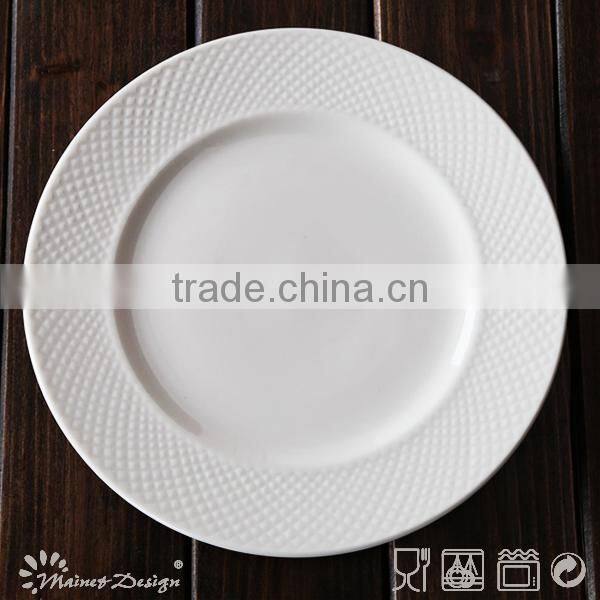 2017 color box embossed porcelain dinner sets