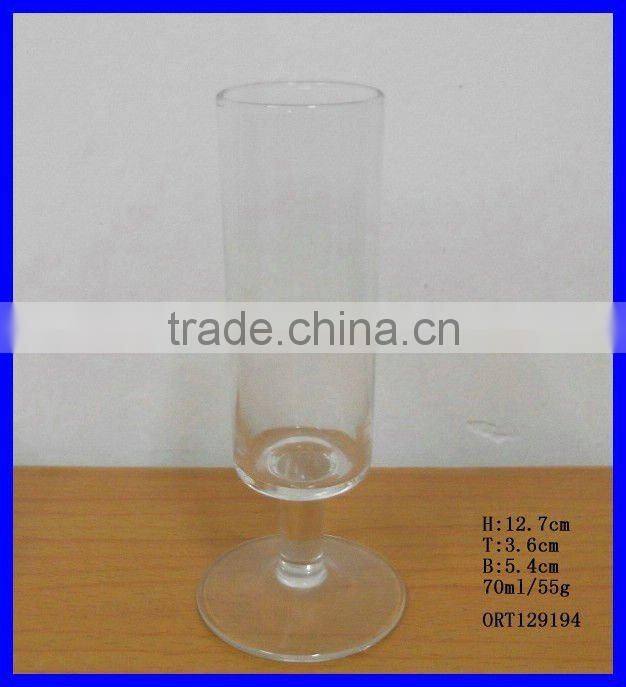 290ml water juice round bottom glass cup
