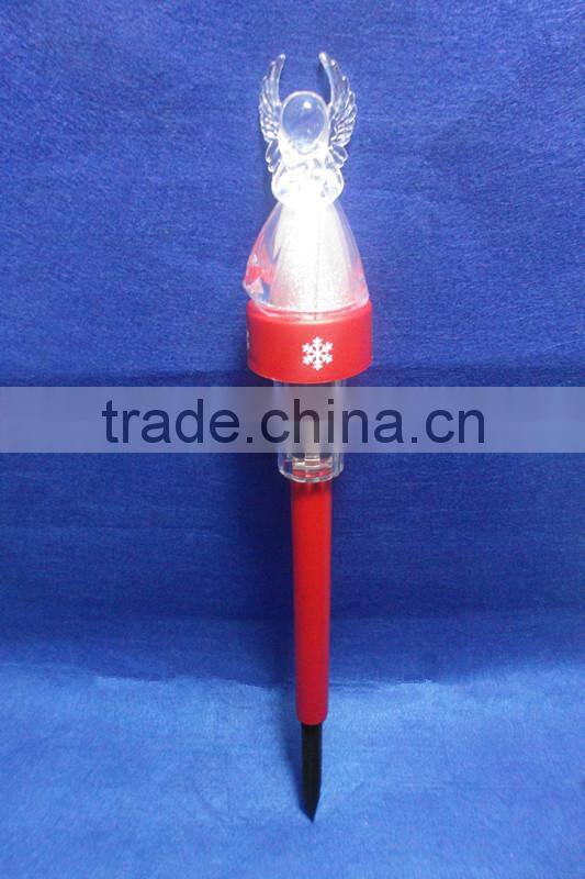 2015 acrylic angel with led garden lights with 6H timer for sale