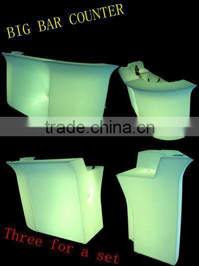 2013 LED straight bar table, jumbo bar with lighting