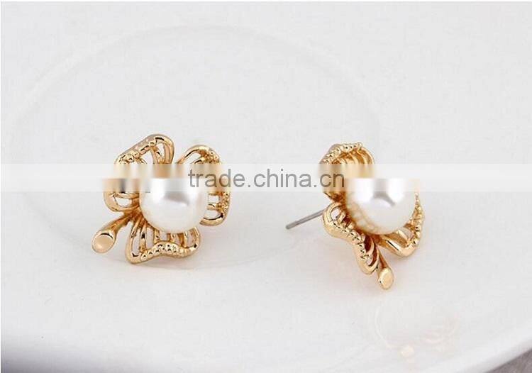 14k gold 10-11mm latest freshwater pearl necklace and earring sets