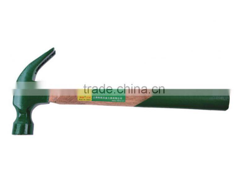 Quality tools hand tools hammer,claw hammer,claw hammer with wooden handle