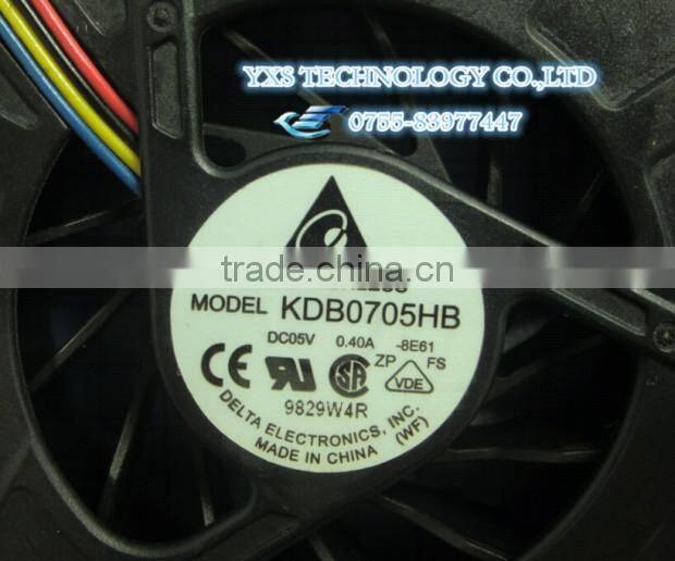 KDB0705HB-8E61 DC5V 0.40A 4wire 4pin laptop fan