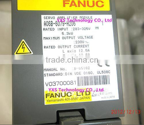 Fanuc A06B-6079-H206 AC Servo Amplifier
