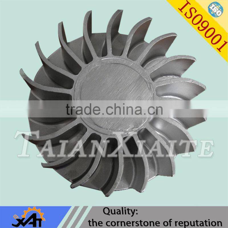 High abrasion pump impeller,stable quality,heat treating,non-stardard pump parts,OEM service.CNC machining