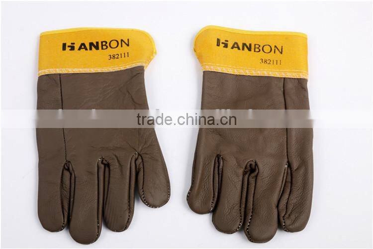 Industrial welding gloves of 11'' with high quality made in China