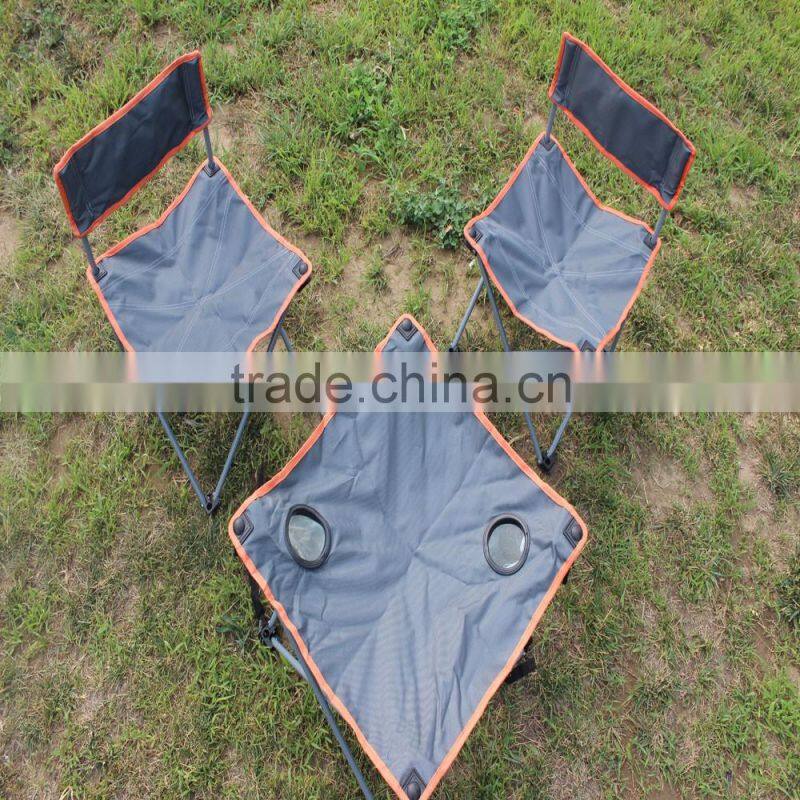 2017 outdoor folding top rated camping table and chairs for hot sale
