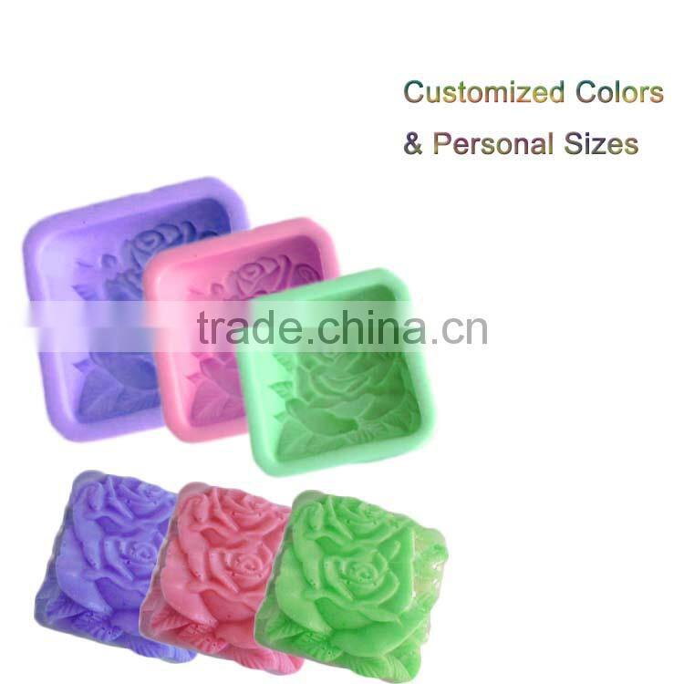 Bulk soap items decorative 3d pattern mold loaf silicone mold soap