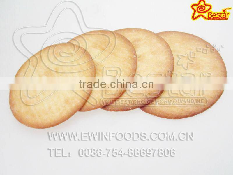 Delicious Snack !!! Big Round Biscuit Various Flavours Crispy Cracker