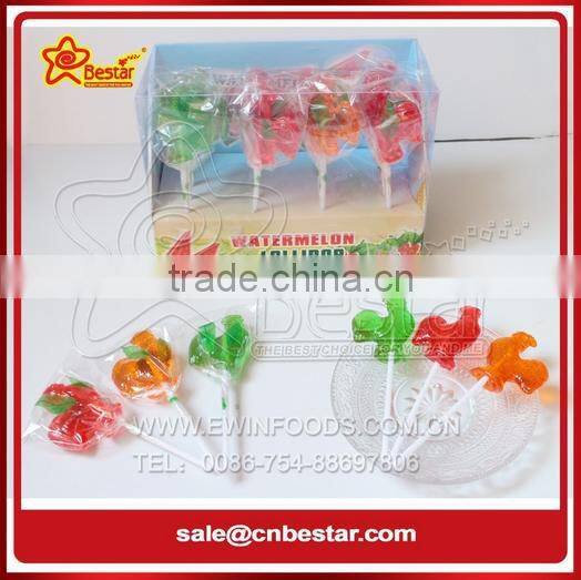 Fruity Flavor Pepper Shape Sweet Hard Lollipop