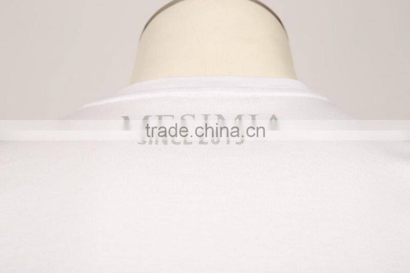 2016 men 's fashion blank t-shirt