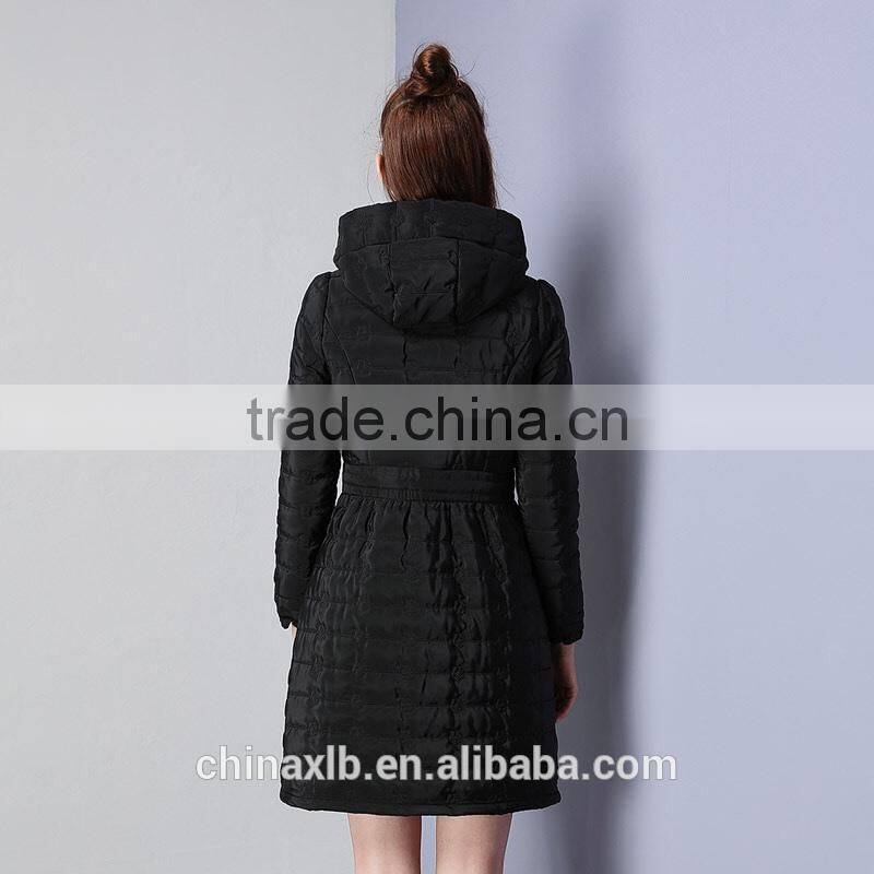 Elegant winter fashion collar wool coat for woman