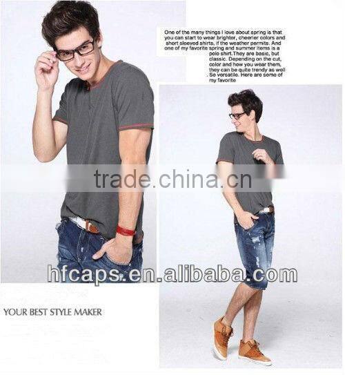 Wholesale soft cotton cheap plain T-shirt