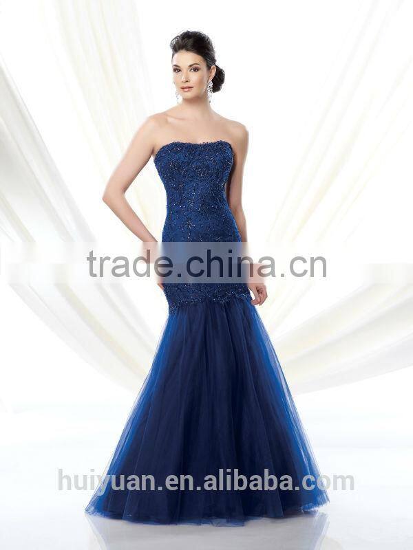 new style crepe lace strapless bateau neck popular sex cocktail dresses