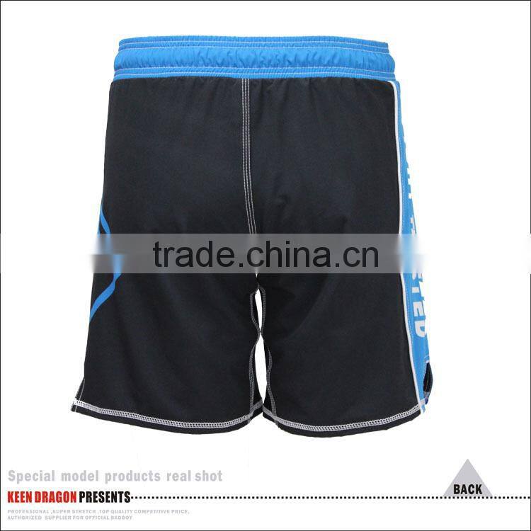 MMA Training Apparel 4 Way Stretch Short Elastic Waistband Men Dry Fit Shorts