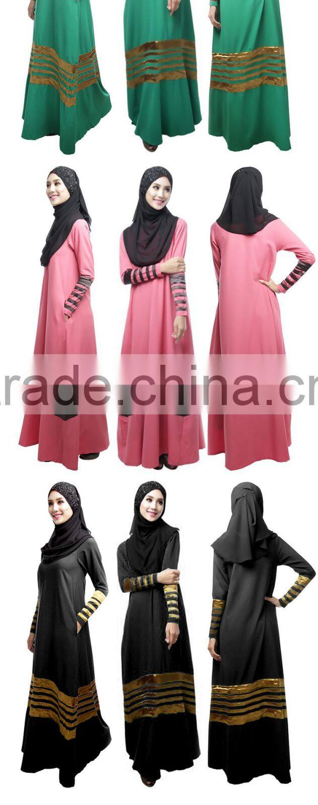 Zakiyyah 10003 2017 New product muslim dress online latest design abaya jalabiya nigerian women kaftan fashional