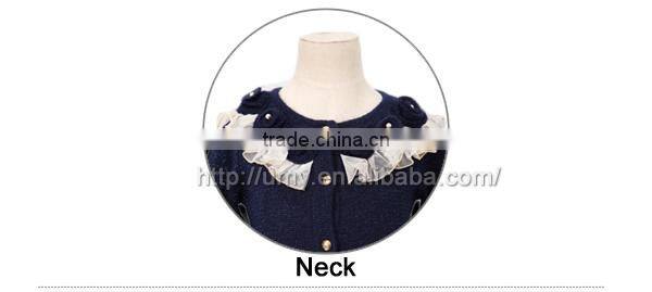 Hand knitted girls cardigan