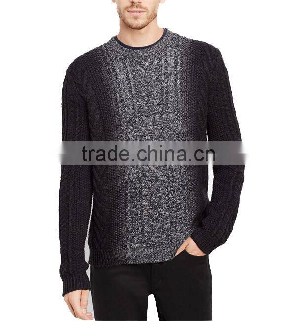 2015 fashion wool cheap men sweater men woolen sweater design