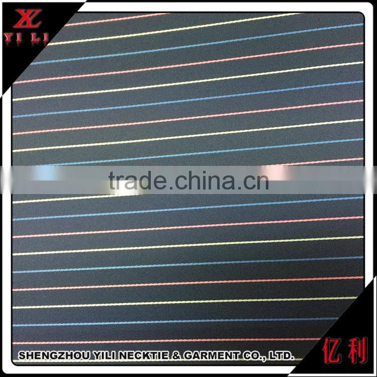 Eco-friendly polyester tie jacquard western textile fabric