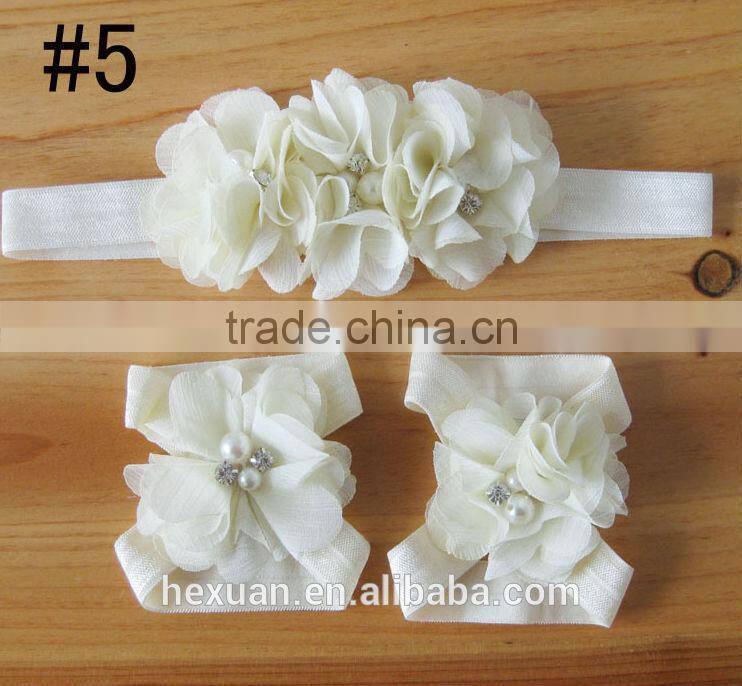 Baby Shoes Flower Design Baby PreWalker Infant Shoes,baby Barefoot Sandals