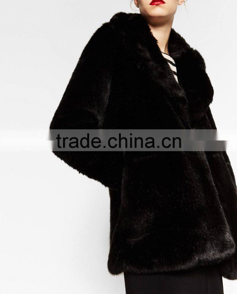 High quality factory china wholesale faux fur for women 2016