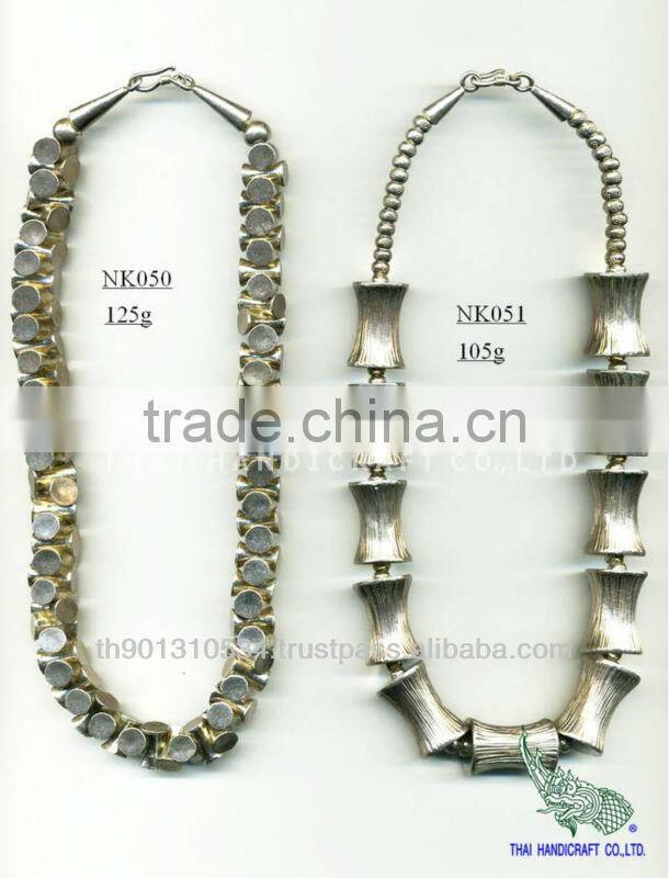 Thai Karen Silver Necklace & Pendant Jewelry 925 Sterling Silver