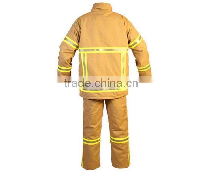 FR Aramid HI VIS TAPED FIREFIGHTER SUIT
