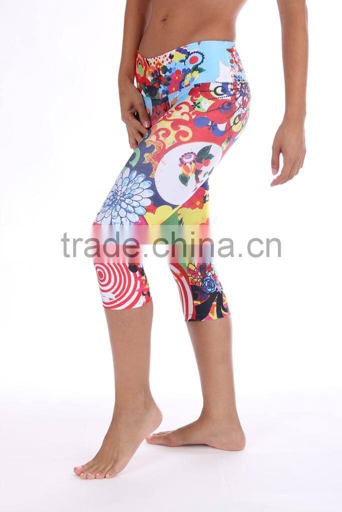 Cheap womens printed leggings best yoga pants for women