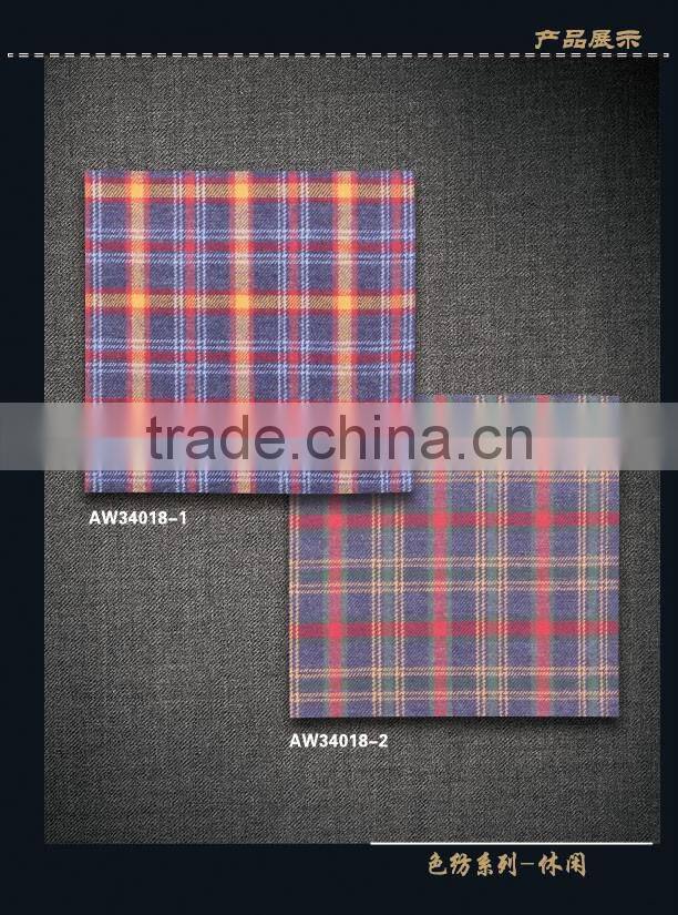 2017 New coming custom red black check flannel shirt men dress shirt design